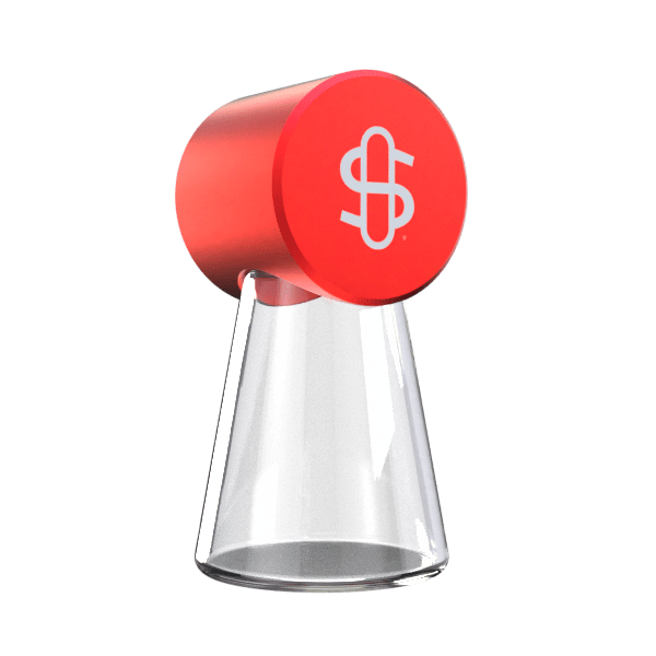 Stündenglass Ash Catcher - Red – Stündenglass: Gravity Hookahs and