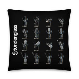 Stündenglass Throw Pillow