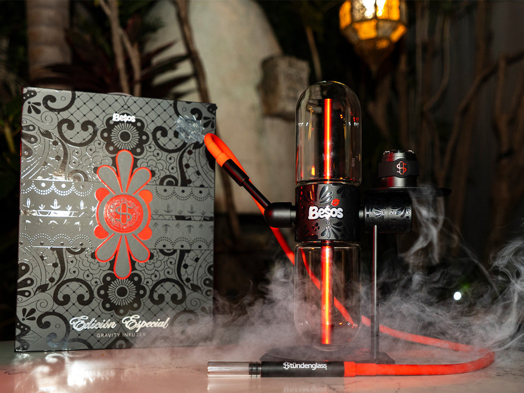 Stündenglass x Be$os: Talavera-Inspired Gravity Infuser Collaboration