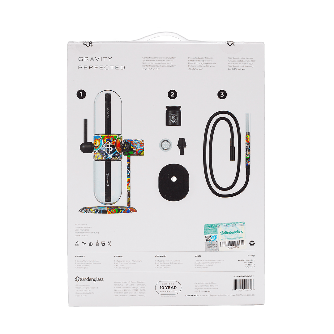 Grateful Dead x Stündenglass Gravity Infuser - Legacy Patchwork