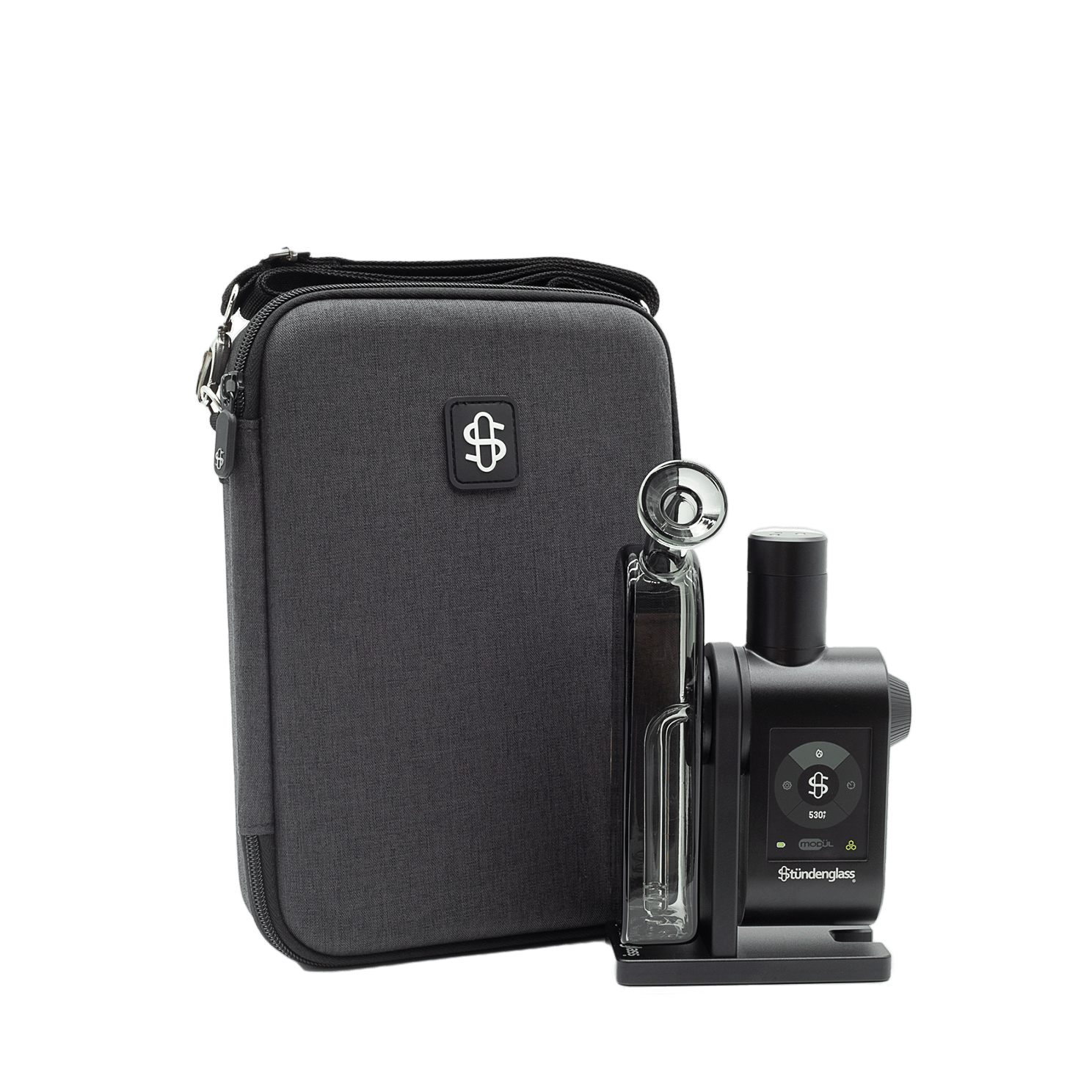 Modül + Dok Deluxe Travel Set - Gray Glass