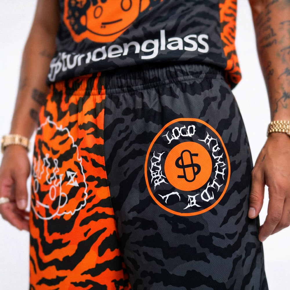 JonZ x Stündenglass Performance Shorts detail view