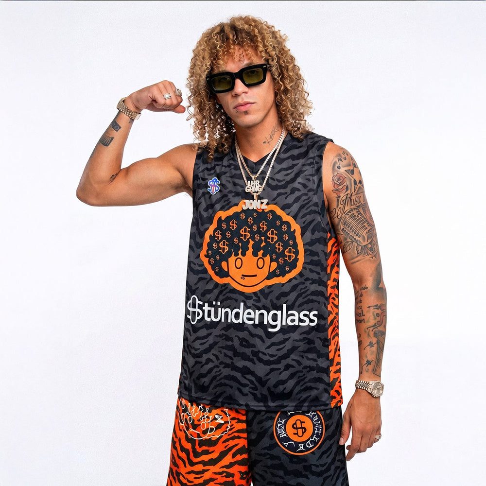 JonZ x Stündenglass Sleeveless Jersey detail view