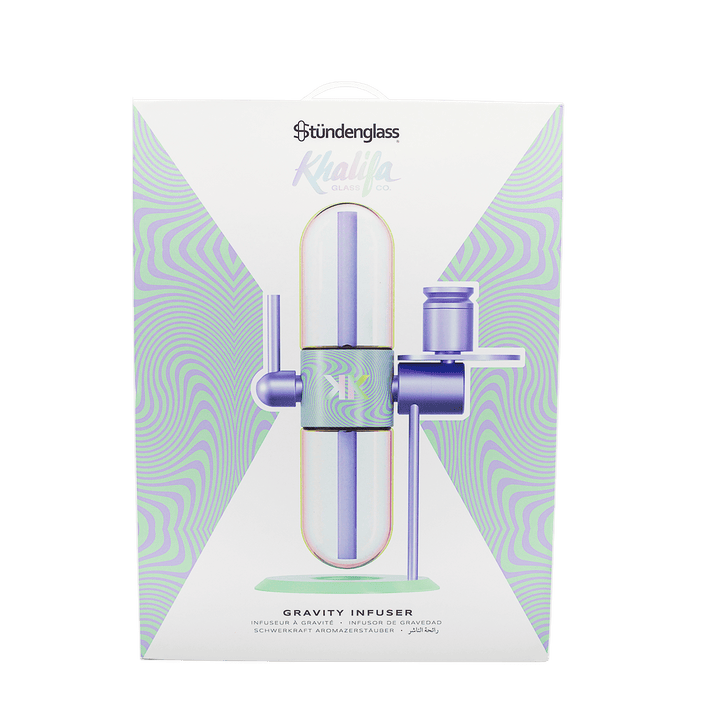 Khalifa x Stündenglass Gravity Infuser - Violet Sky / Mints