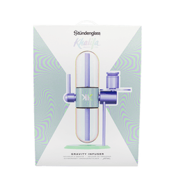 Khalifa x Stündenglass Gravity Infuser - Violet Sky / Mints