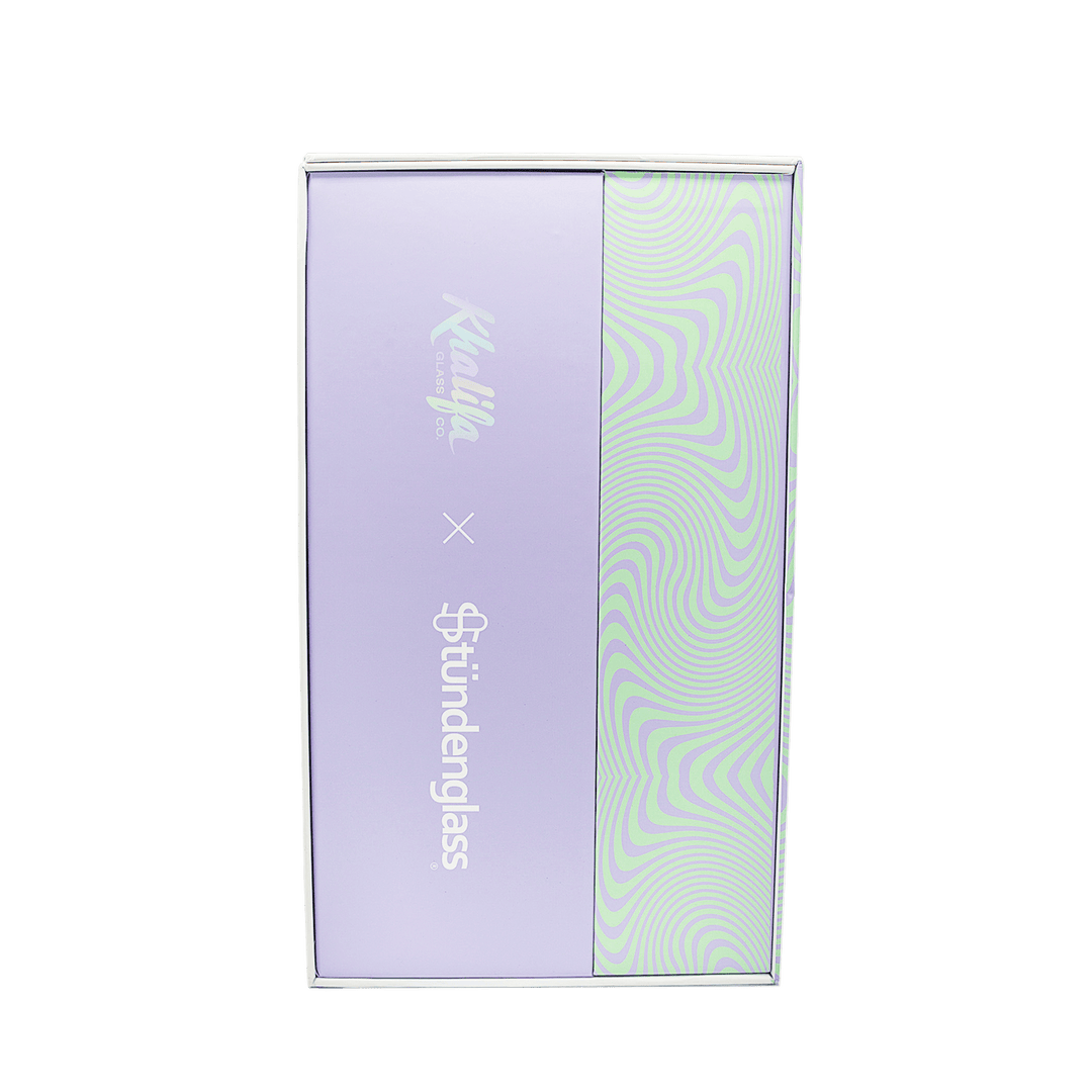 Khalifa x Stündenglass Gravity Infuser - Violet Sky / Mints