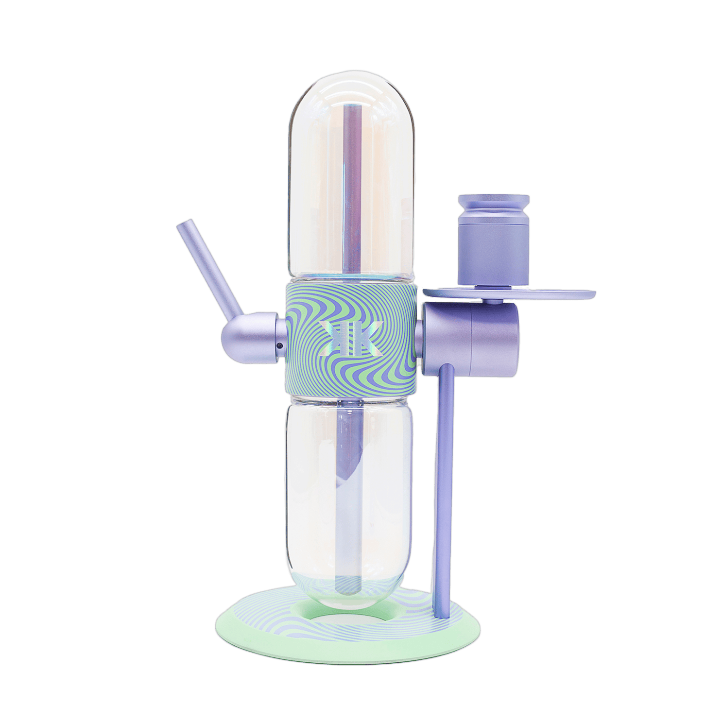 Khalifa x Stündenglass Gravity Infuser - Violet Sky / Mints