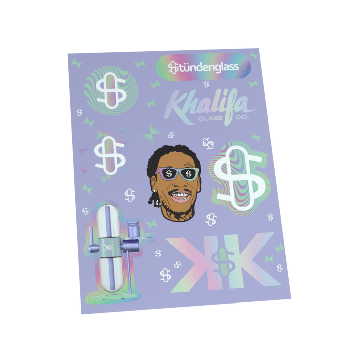 Khalifa x Stündenglass Gravity Infuser - Violet Sky / Mints