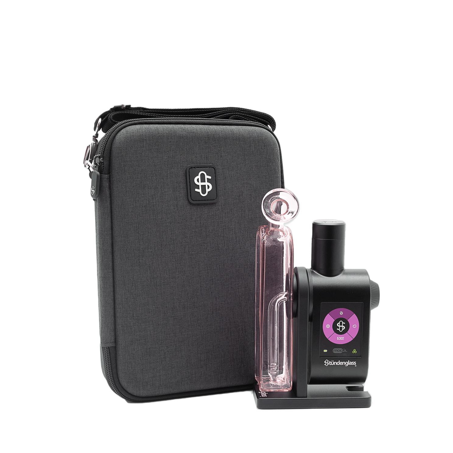 Modül + Dok Deluxe Travel Set - Pink Glass