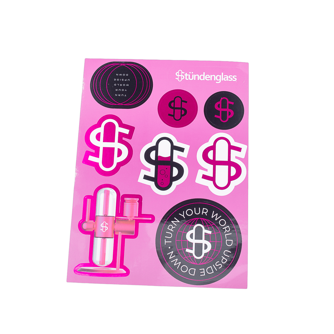 Stündenglass Kompact Gravity Infuser - Pink