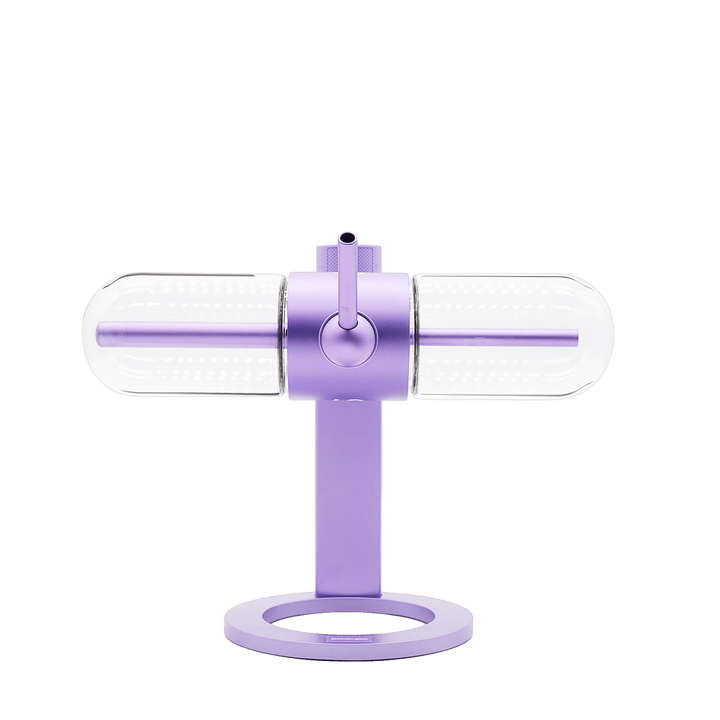 Stündenglass Violet Purple V3 hookah bowl kit detail view