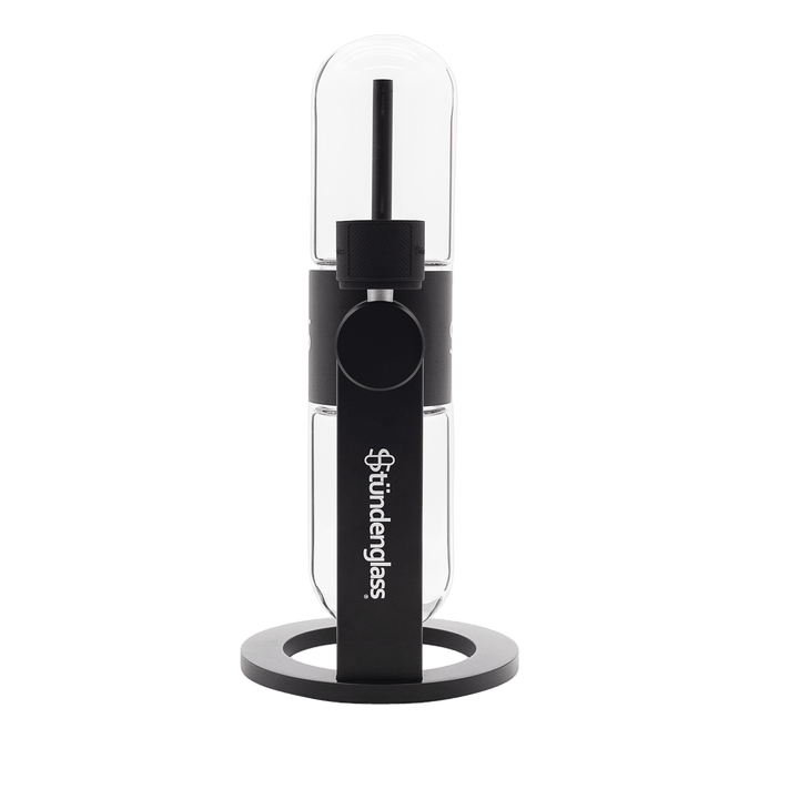 Stündenglass Gravity Infuser V3 with silicone hose attached for direct draw