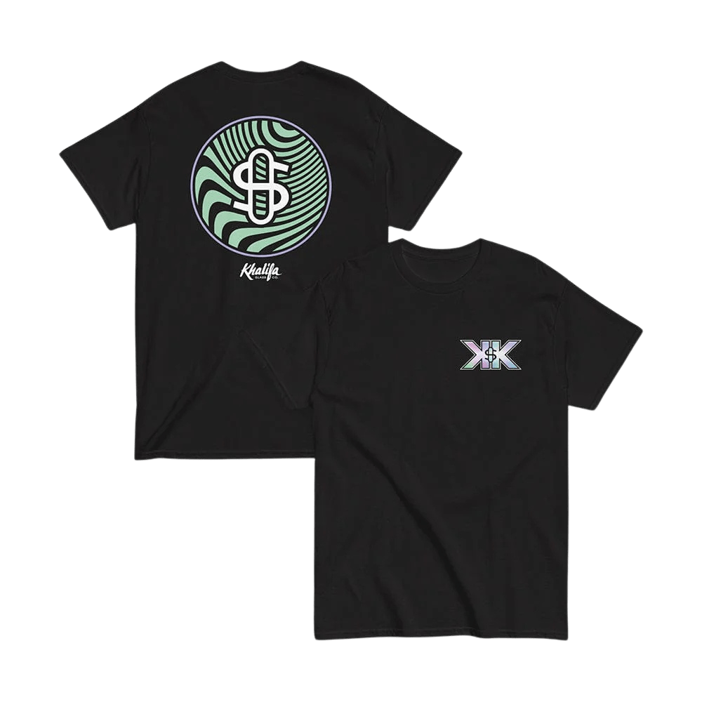 Khalifa X Stündenglass "Violet Sky / Mints" T-Shirt