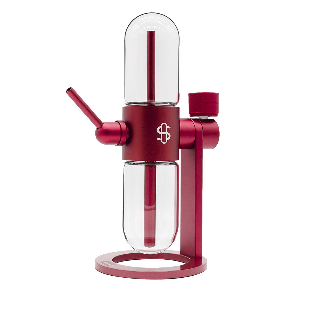Stundenglass Gravity Infuser  - Velvet Burgundy | 360° Gravity Hookah