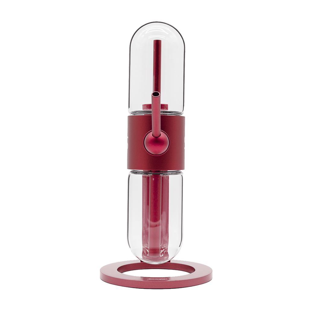 Stundenglass Gravity Infuser  - Velvet Burgundy | 360° Gravity Hookah