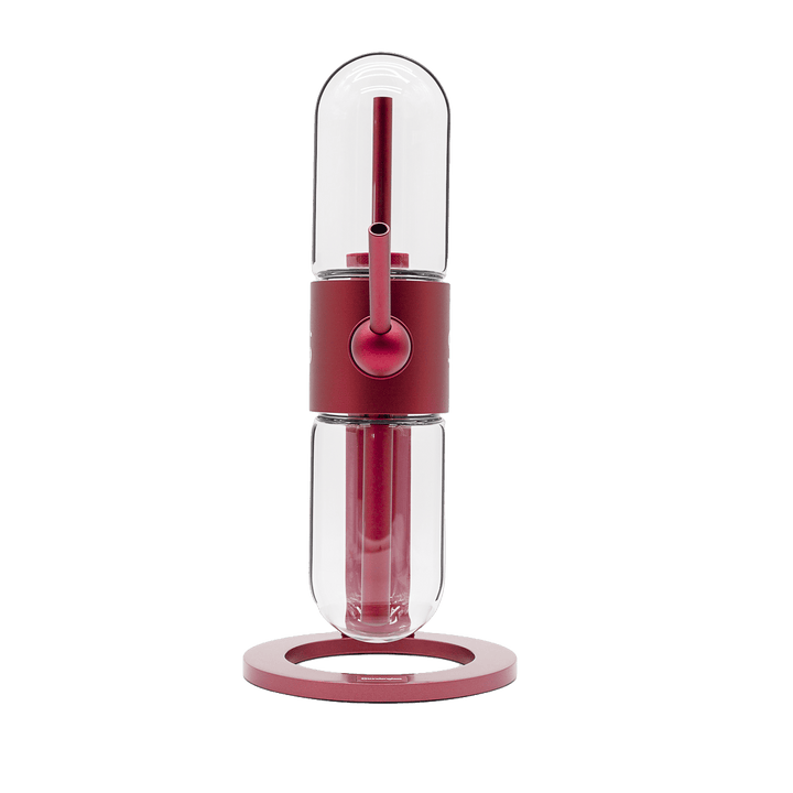 Stundenglass Gravity Infuser  - Velvet Burgundy | 360° Gravity Hookah