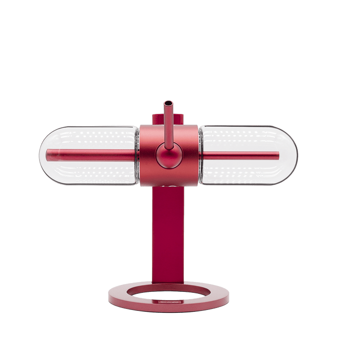 Stundenglass Gravity Infuser  - Velvet Burgundy | 360° Gravity Hookah
