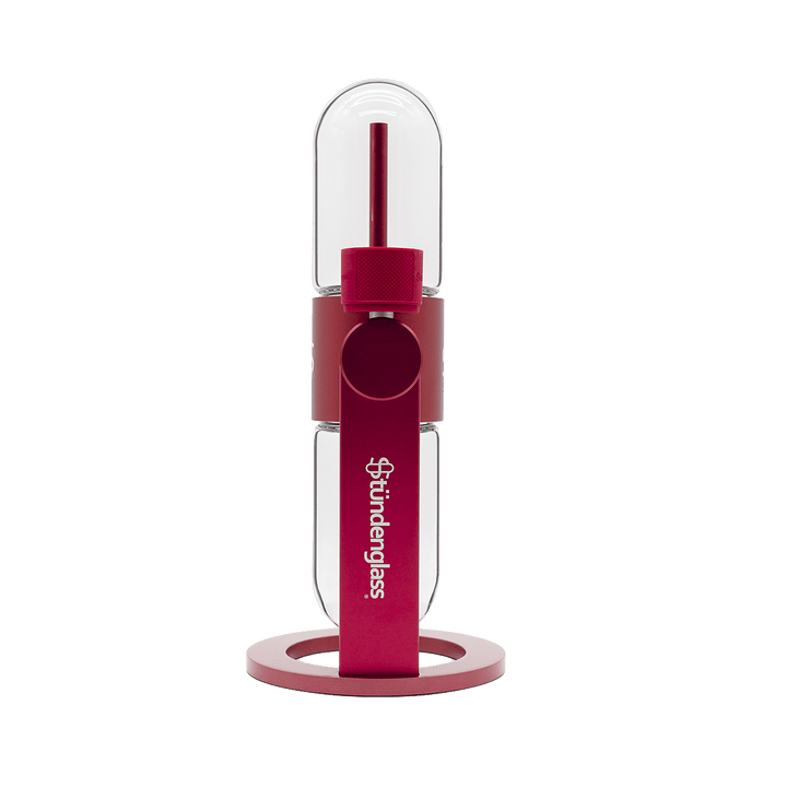 Stundenglass Gravity Infuser  - Velvet Burgundy | 360° Gravity Hookah
