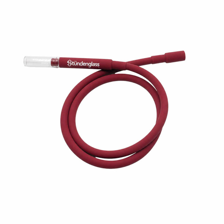 Stundenglass Silicone Hose Assembly - Burgundy