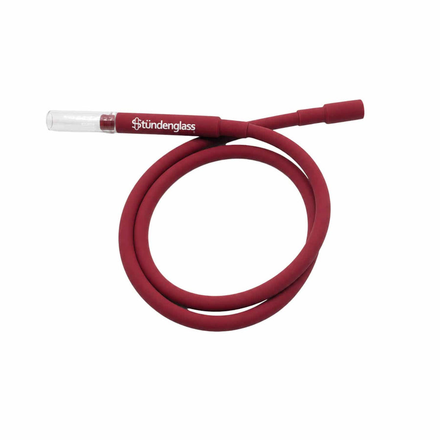 Stundenglass Silicone Hose Assembly - Burgundy