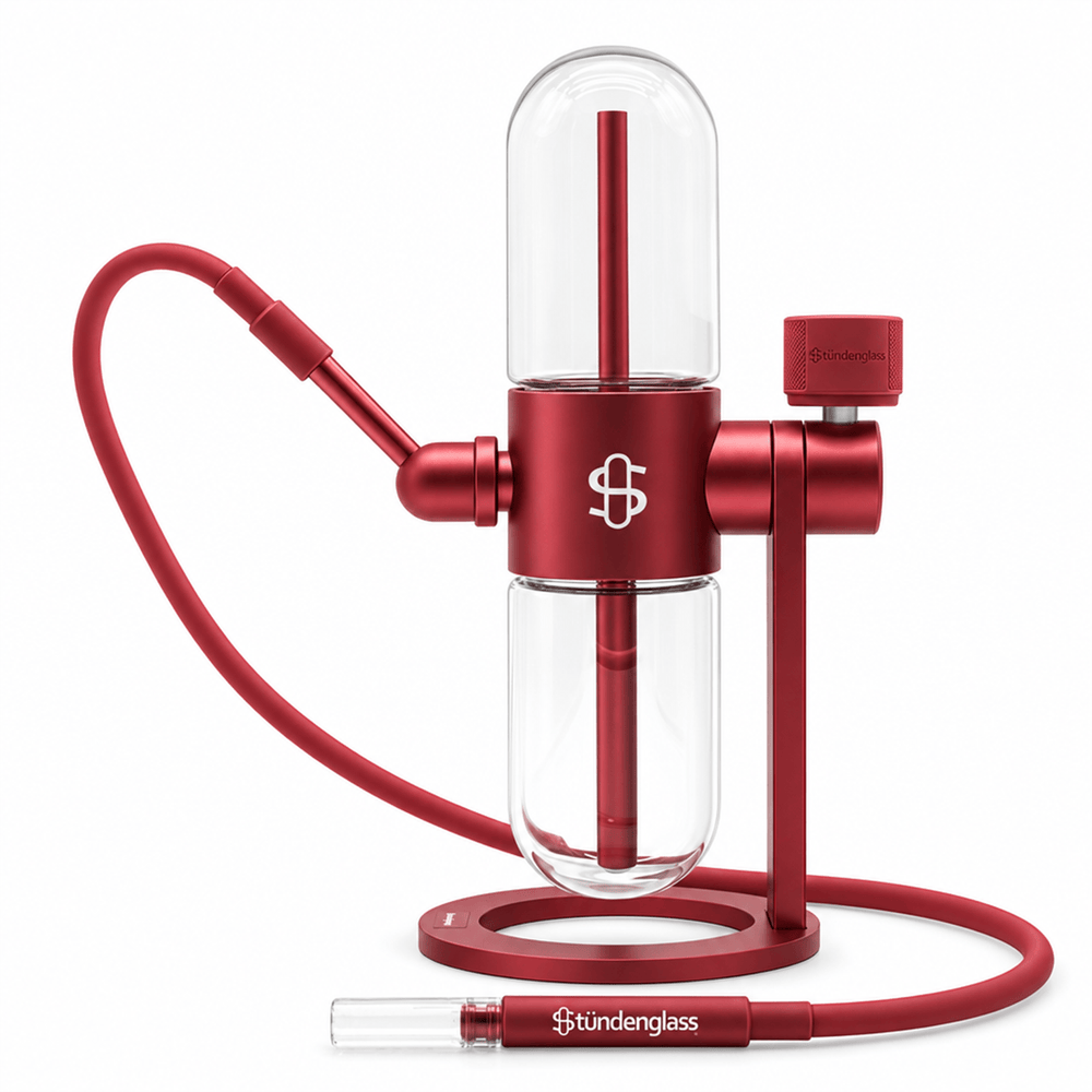 Stundenglass Silicone Hose Assembly - Burgundy