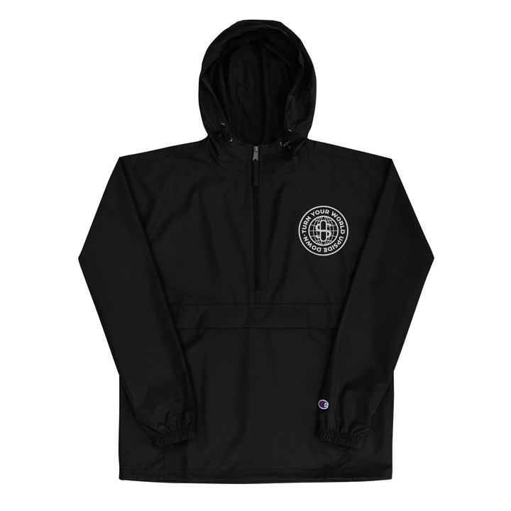 Stündenglass Packable World Jacket in Black - front view