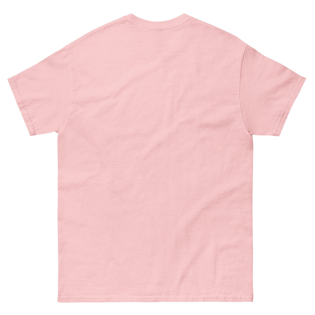 Stündenglass Box Logo T-Shirt in Light Pink - back view