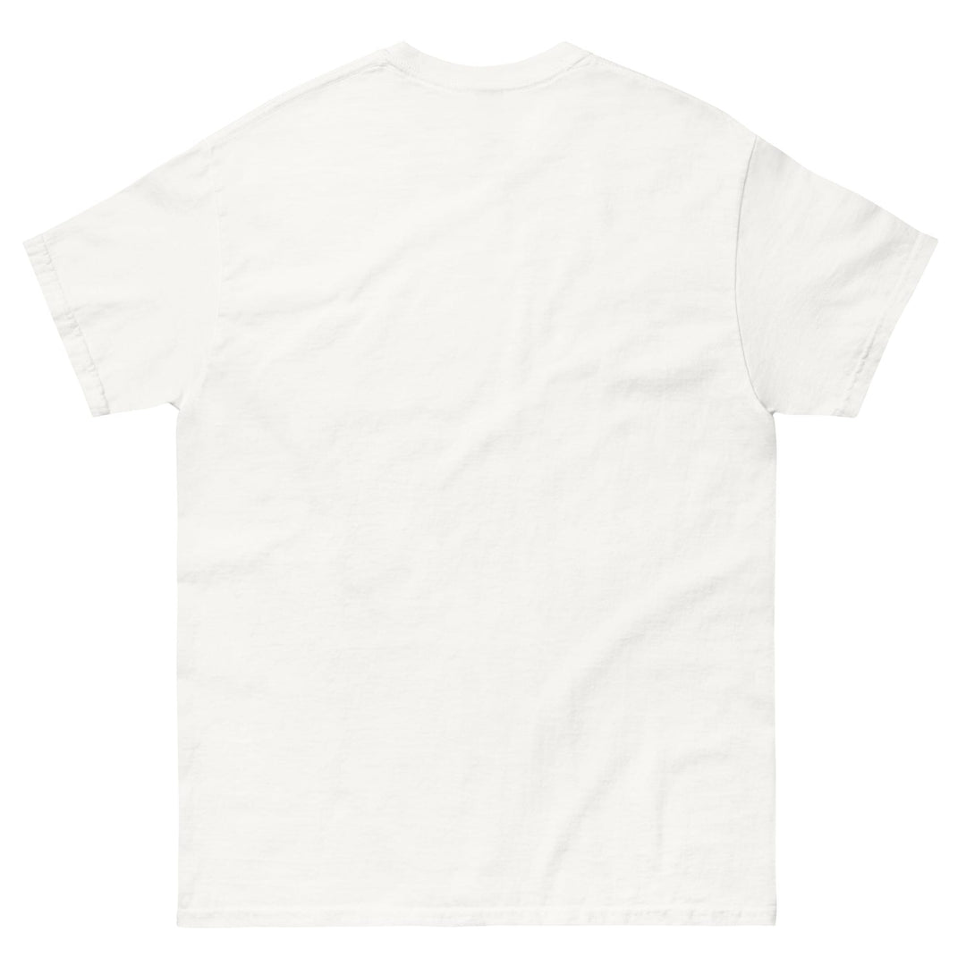 Stündenglass Box Logo T-Shirt in White - back view