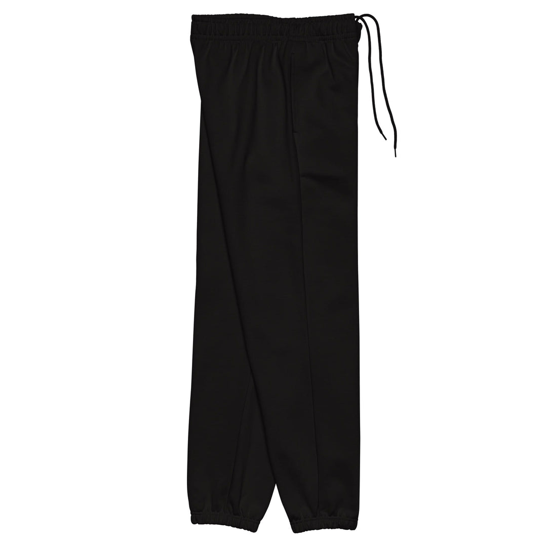 Stündenglass World Emblem black sweatpants right side detail