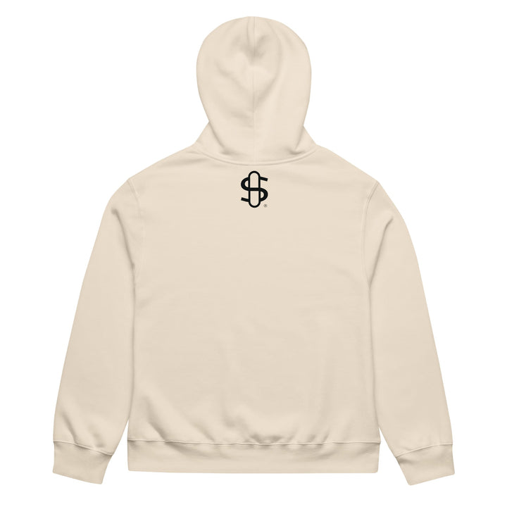 Stündenglass STÜND Heavyweight Hoodie in Dust - back view