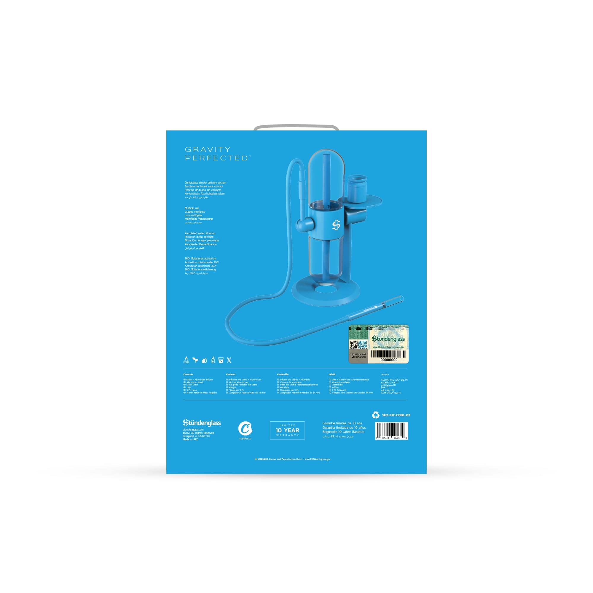 Cookies x Stündenglass Gravity Infuser | Limited Edition Collab