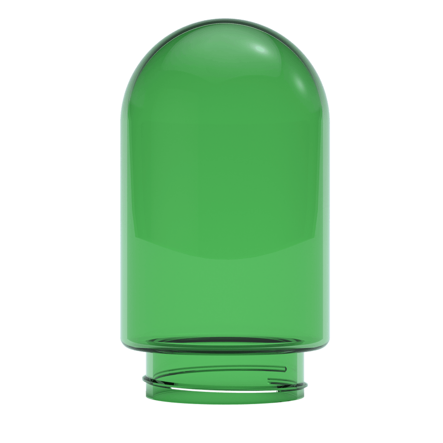 Single Green Glass Globe (Large)