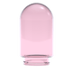 Single Pink Glass Globe (Large)